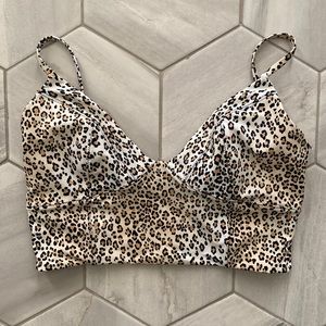 VS Animal Print Tankini Top